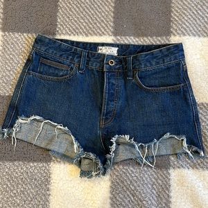 Free People Jean shorts